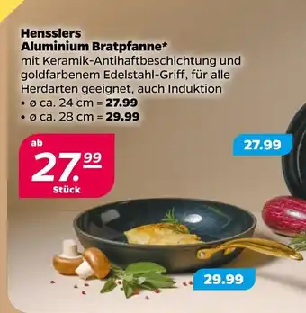 NETTO Hensslers aluminium bratpfanne Angebot