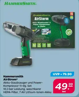 NETTO Hammersmith airstrom akku-staubsauger und power- kompressor Angebot