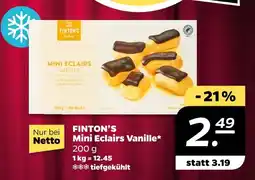 NETTO Finton’s mini eclairs vanille Angebot