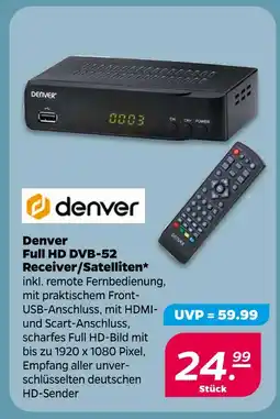 NETTO Denver full hd dvb-52 receiver/satelliten Angebot