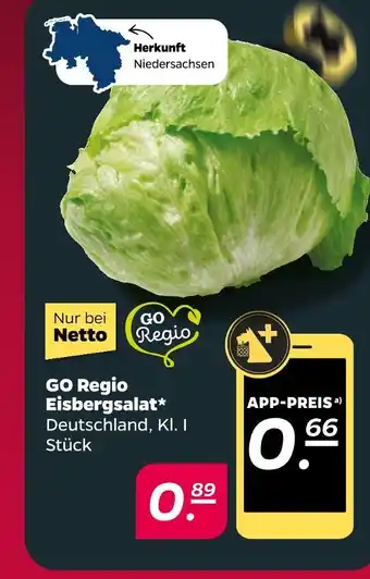 NETTO Go regio eisbergsalat Angebot