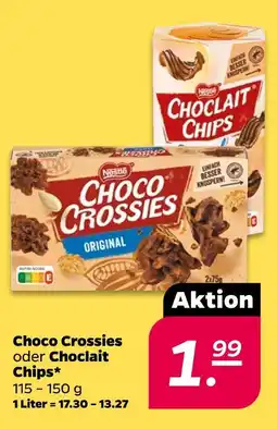 NETTO Nestlé choco crossies oder choclait chips Angebot