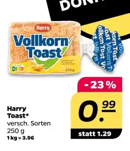 NETTO Harry toast Angebot