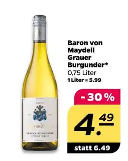 NETTO Baron von maydell burgunder Angebot