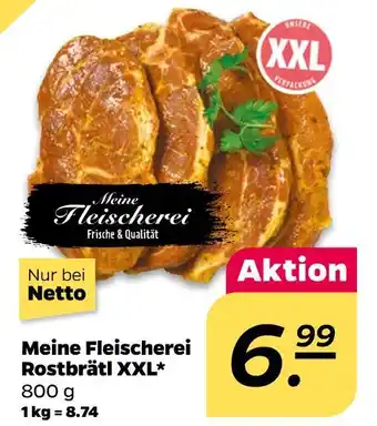 NETTO Meine fleischerei rostbrätl xxl Angebot
