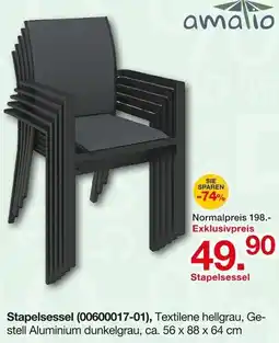 Möbelzentrum Pforzheim Amalio Stapelsessel Angebot