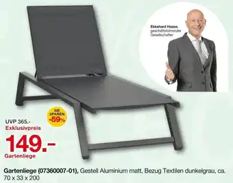 Möbelzentrum Pforzheim Gartenliege Angebot