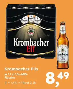 Globus Baumarkt Krombacher Pils Angebot