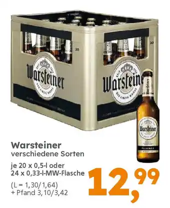 Globus Baumarkt Warsteiner Angebot