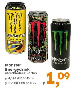 Globus Baumarkt Monster Energydrink Angebot