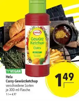 CITTI Markt HELA Gewürz Ketchup Curry Angebot