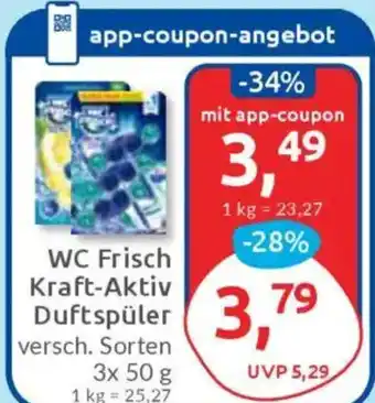 Budni WC Frisch Kraft-Aktiv Duftspüler Angebot