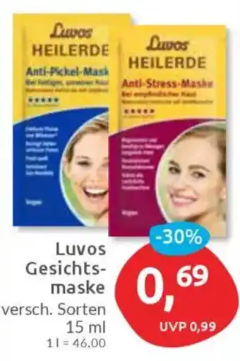 Budni Luvos Gesichtsmaske Angebot