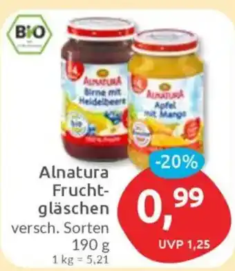 Budni Alnatura Fruchtgläschen Angebot