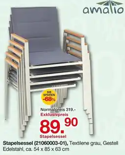 Möbelzentrum Pforzheim Amalio Stapelsessel Angebot