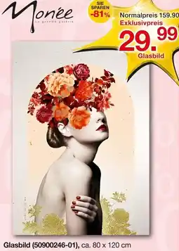 Möbelzentrum Pforzheim Monee Glasbild Angebot