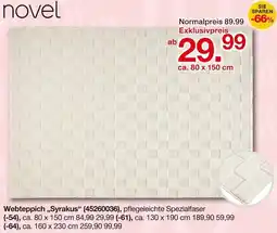 Möbelzentrum Pforzheim Novel Webteppich ,,Syrakus" Angebot