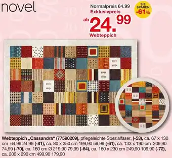 Möbelzentrum Pforzheim Novel Webteppich Angebot