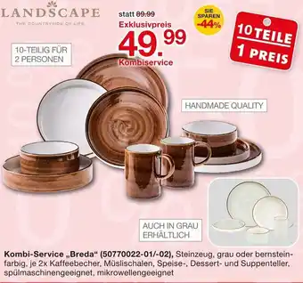 Möbelzentrum Pforzheim LANDSCAPE Kombiservice Angebot