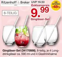 Möbelzentrum Pforzheim Ritzenhoff & Breker Gingläser-Set Angebot