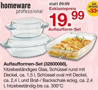 Möbelzentrum Pforzheim homeware professional Auflaufformen-Set Angebot