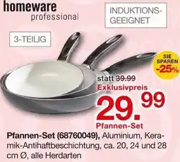 Möbelzentrum Pforzheim homeware professional Pfannen-Set Angebot