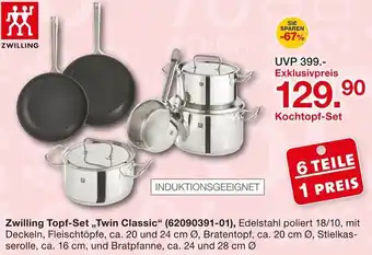 Möbelzentrum Pforzheim ZWILLING Kochtopf-Set Angebot