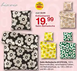 Möbelzentrum Pforzheim bio:vio Satin-Bettwäsche Angebot