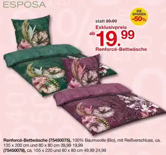 Möbelzentrum Pforzheim ESPOSA Renforcé-Bettwäsche Angebot