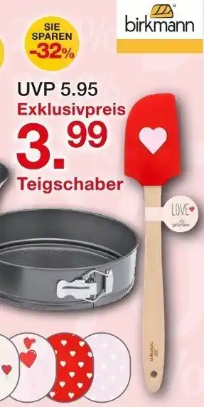Möbelzentrum Pforzheim birkmann Teigschaber Angebot