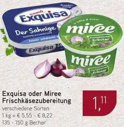 Dornseifer Exquisa oder Miree Frischkäsezubereitung Angebot