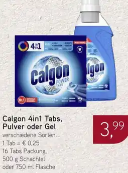 Dornseifer Calgon 4in1 Tabs, Pulver oder Gel Angebot