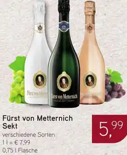 Dornseifer Fürst von Metternich Sekt Angebot