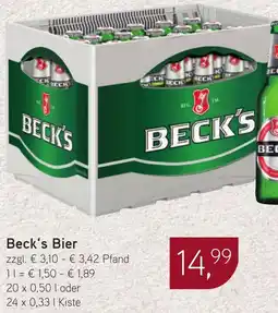 Dornseifer Beck's Bier Angebot