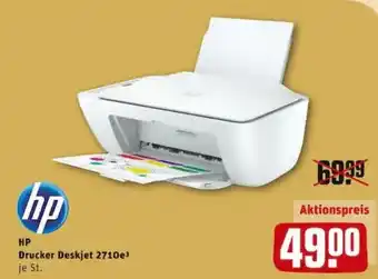 REWE PETZ Hp Drucker Deskjet 2710e Angebot