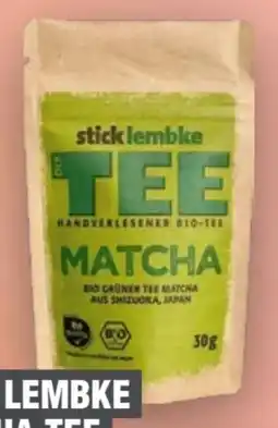 Handelshof Stick Lembke Bio Matcha Tee Angebot