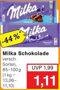 Wiglo Wunderland Milka Schokolade Angebot