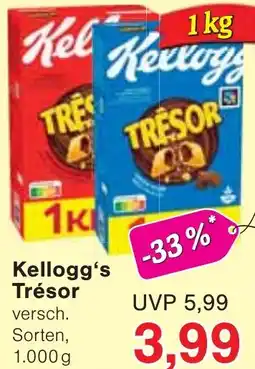 Wiglo Wunderland Kellogg's Trésor Angebot