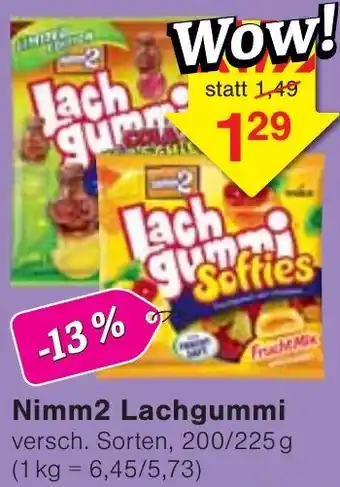 Wiglo Wunderland Nimm2 Lachgummi Angebot