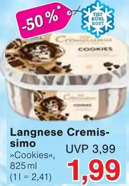Wiglo Wunderland Langnese Cremissimo Angebot