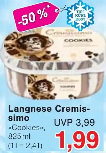 Wiglo Wunderland Langnese Cremissimo Angebot