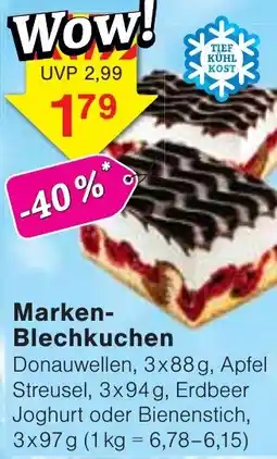Wiglo Wunderland Marken Blechkuchen Angebot