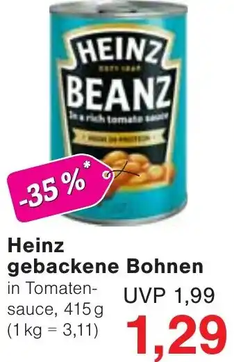 Wiglo Wunderland Heinz gebackene Bohnen Angebot