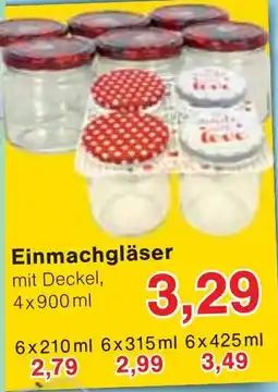 Wiglo Wunderland Einmachgläser Angebot