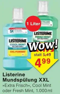 Wiglo Wunderland Listerine Mundspülung XXL Angebot