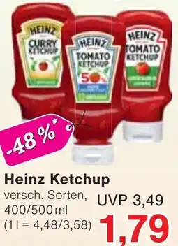 Wiglo Wunderland Heinz Ketchup Angebot
