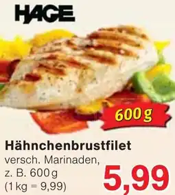 Wiglo Wunderland HAGE Hähnchenbrustfilet Angebot