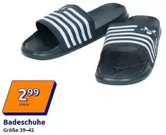 Action Badeschuhe Angebot