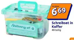 Action Schreibset in Koffer Angebot