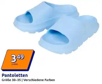 Action Pantoletten Angebot
